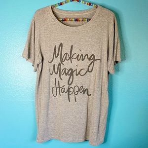 “Making Magic Happen” graphic t-shirt
